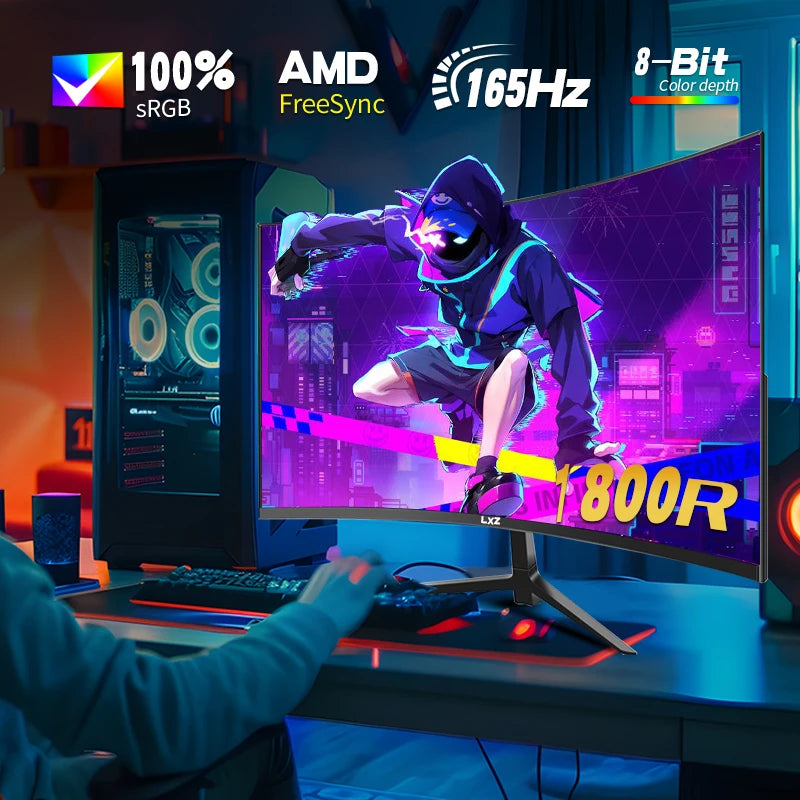PocketTech™️- 32″ Curved Gaming Monitor