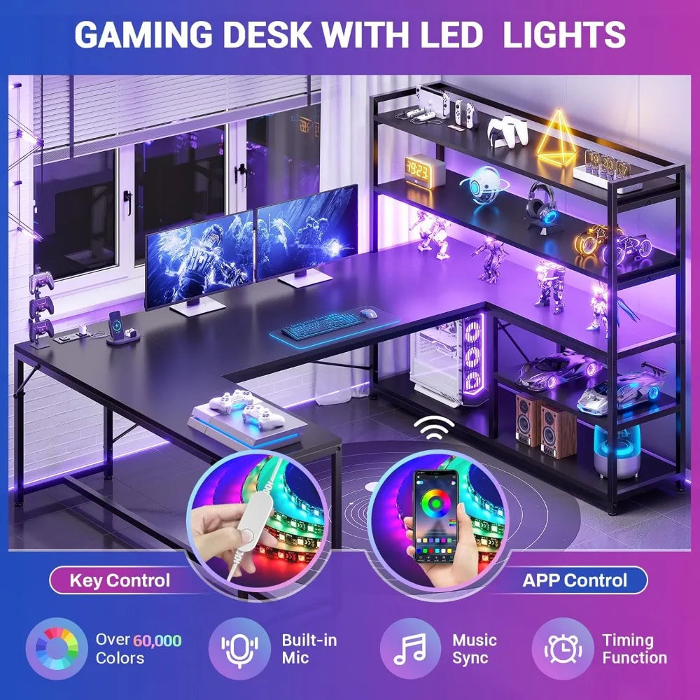 PocketTech™️- L-Shaped Desk