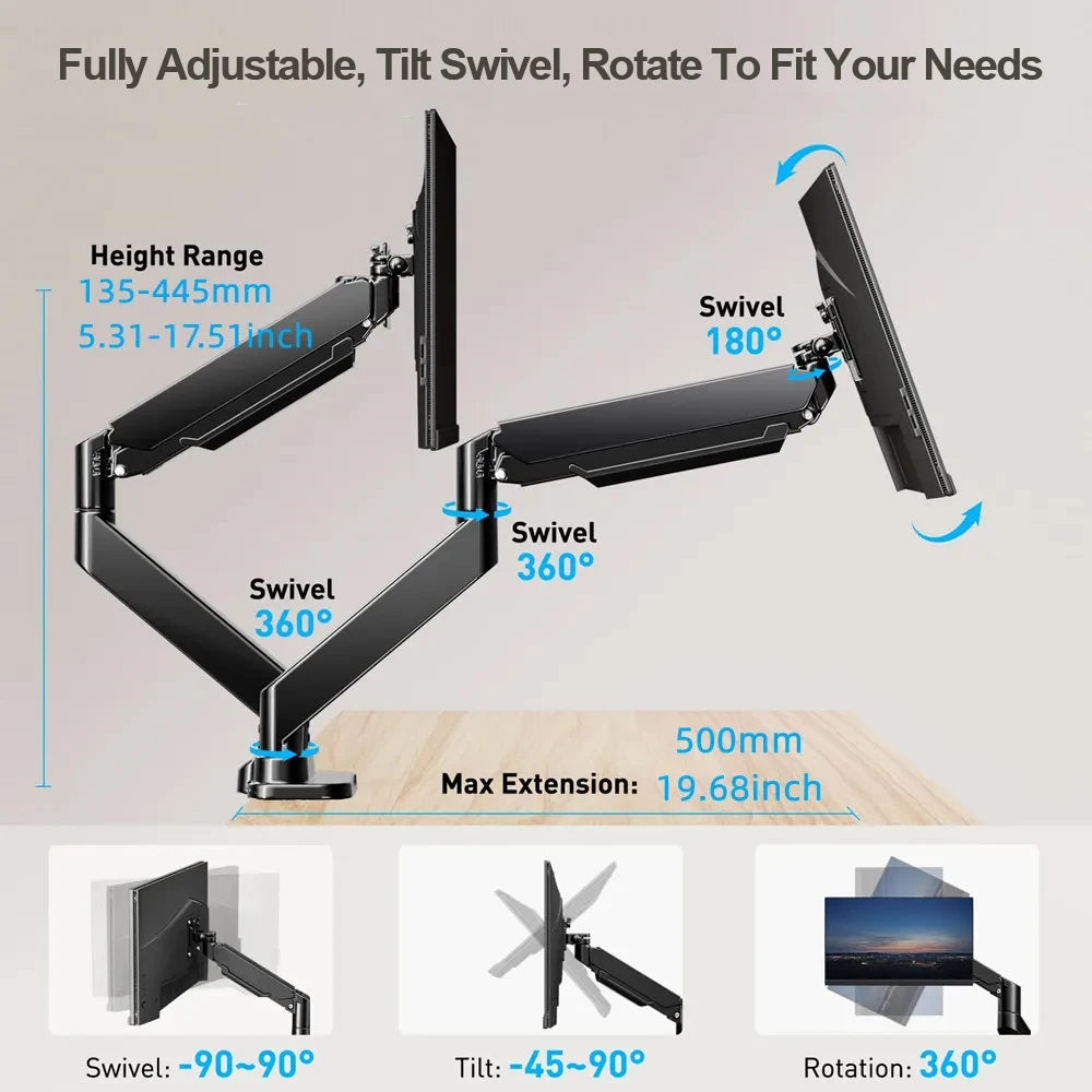 PocketTech™️- Dual Monitor Stand