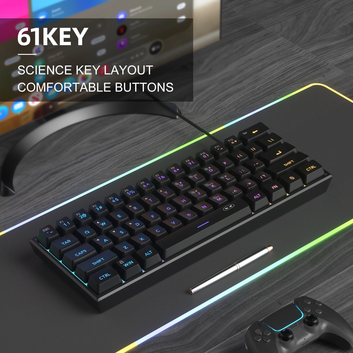 PocketTech™️- MageGee Gaming Keyboard