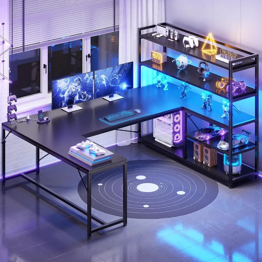 PocketTech™️- L-Shaped Desk