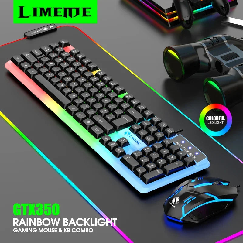 PocketTech™️- Gaming Keyboard & Mouse - Limeme Set