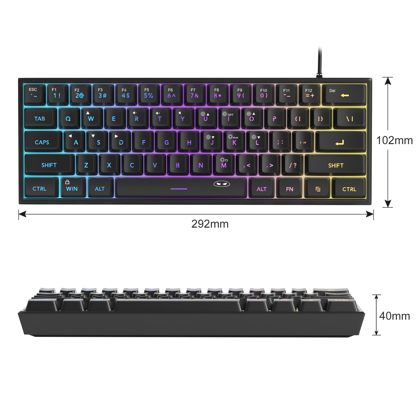 PocketTech™️- MageGee Gaming Keyboard