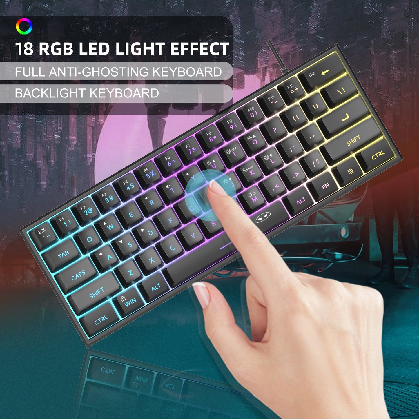PocketTech™️- MageGee Gaming Keyboard