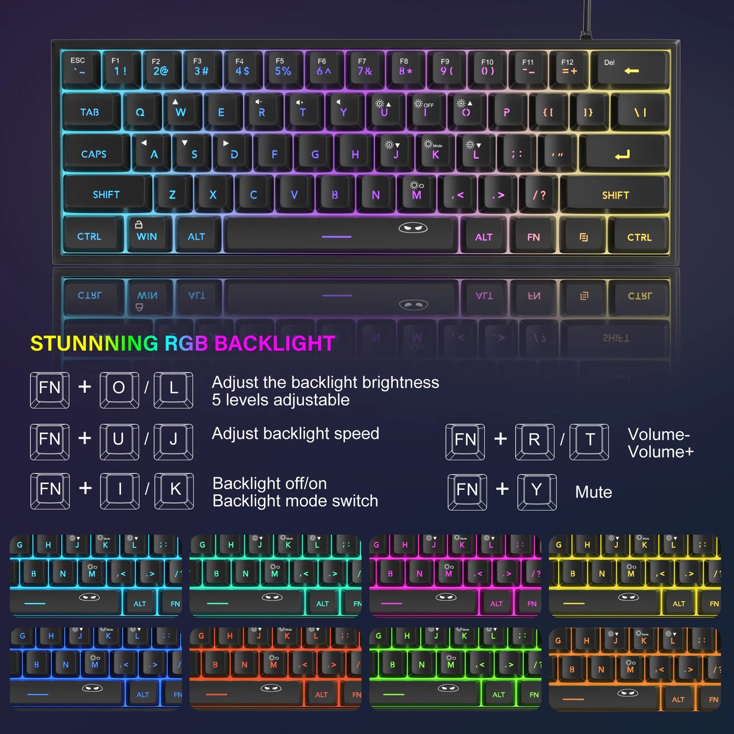 PocketTech™️- MageGee Gaming Keyboard